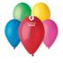 Ballon GEMAR 12'' 30 cm assortis standard en poche de 50 ballons