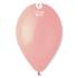 Ballon GEMAR 12'' 30 cm Rose Bébé (Macaron Pastel)  en poche de 50 ballons