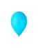 Ballon GEMAR 12'' 30 cm BLEU light en poche de 50 ballons