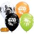 6 Ballons  Darth Vader and Yoda Assortiment – Qualatex" 11" (28cm)