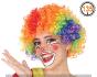 Perruque Clown Adulte Multicolore