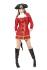 Tunique Pirate Femme Rouge taille M