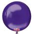Ballon Alu sphère ORBZ Purple 40 cm