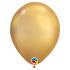 Ballons 11" Qualatex Chrome Gold  Poche de 100 Ballons