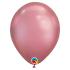 Ballons 11" Qualatex Chrome Mauve  Poche de 100 Ballons
