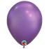 Ballons 11" Qualatex Chrome Purple  Poche de 100 Ballons
