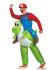 Costume adulte gonflable de  Mario sur Yoshi Nintendo&#x000000ae;