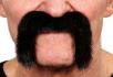 Moustache Motard Noire qualité supérieur