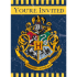8 Cartes d'Invitations Harry Potter
