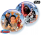 Ballon BUBBLES Qualatex 56cm de diamètre "Star Wars : le reveil de la force" Disney