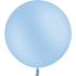 Ballon Latex Rond 90 cm 3' Bleu Bebe Qualité Professionnelle