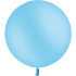 Ballon Latex Rond 90 cm 3' Bleu Ciel Qualité Professionnelle