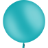 Ballon Latex Rond 90 cm 3' Turquoise Qualité Professionnelle