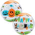 Bubble Ballon Qualatex Happy Halloween Fun Font  56 cm