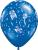 Ballon Qualatex Assortis Impression Rock&#039;n Roll  11 (28cm) Poche de 25 Ballons