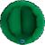 Ballon Alu Rond 18&#039;&#039; 45 cm Dark Green