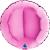 Ballon Alu Rond 18&#039;&#039; 45 cm Fuchsia