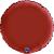Ballon Alu Rond 18&#039;&#039; 45 cm Satin Rubin Red
