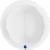 Ballon Alu Rond 36 90 cm Blanc