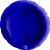 Ballon Alu Rond 36  90 cm  Bleu Capri