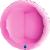 Ballon Alu Rond 36  90 cm  Fuxia