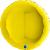 Ballon Alu Rond 36 90 cm Jaune