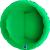 Ballon Alu Rond 36 90 cm Vert