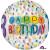 Ballon Transparent ORBZ   Happy Birthday 50   40 cm
