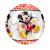 Ballon alu Orbz  Mickey Mouse 38 cm X 40 cm